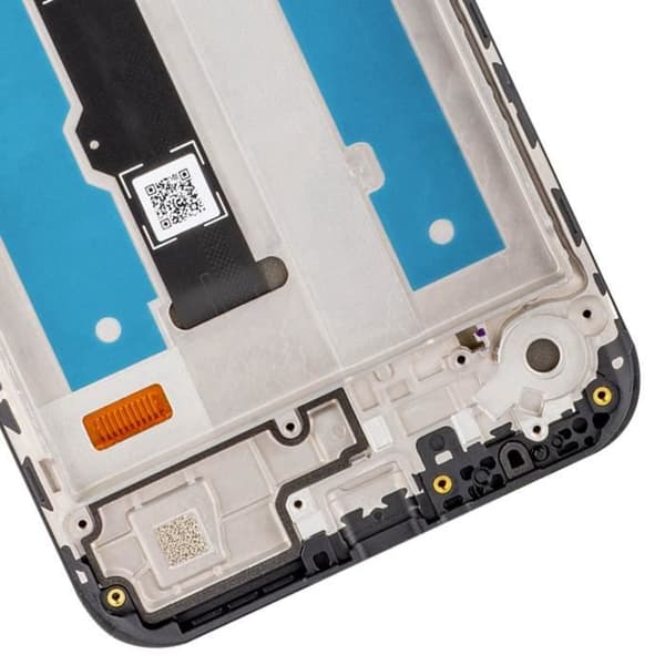 Originalskärm Motorola G41 LCD + Touchglas (med chassi) - MOTOROLA - Moto G41 - Grå - 110 g