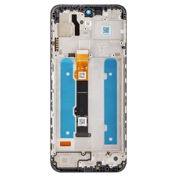 Originalskärm Motorola G41 LCD + Touchglas (med chassi) - MOTOROLA - Moto G41 - Grå - 110 g