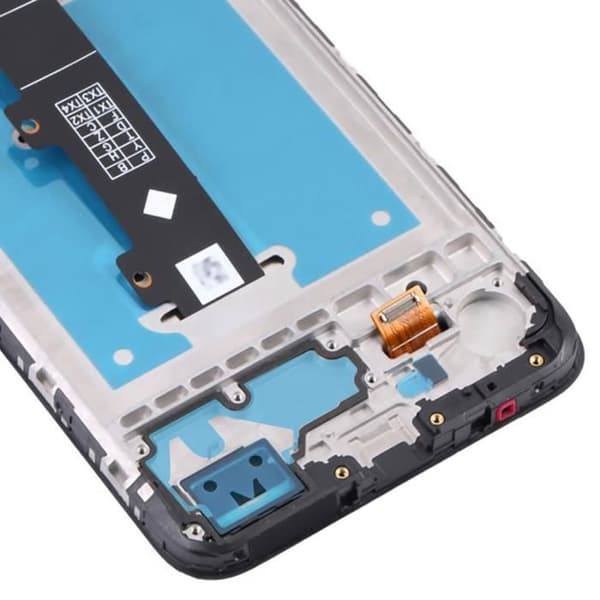 Original Motorola E20 LCD-skärm + pekglas - MOTOROLA - Moto E20 - Grå - Integrerad kabel