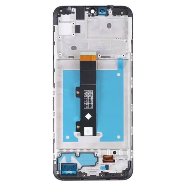 Original Motorola E20 LCD-skärm + pekglas - MOTOROLA - Moto E20 - Grå - Integrerad kabel