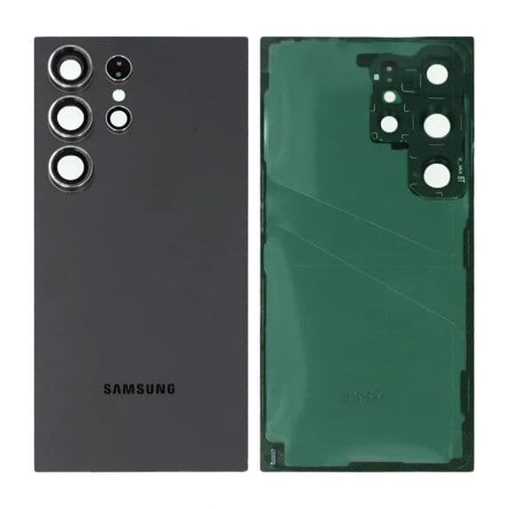 Samsung Galaxy S24 Ultra Baksida med tejp - Svart