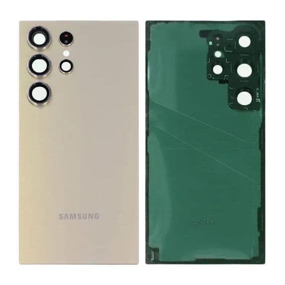 Samsung Galaxy S24 Ultra Baksida med tejp - Guld