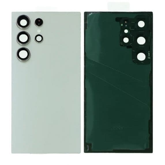 Samsung Galaxy S24 Ultra Baksida med tejp - Grön