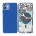Miniatyrbillede 1 af 3: iPhone 12 Baksida med Komplett Ram OEM - Blå