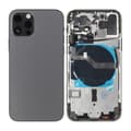 Pikkukuva 1 / 3: iPhone 12 Pro Baksida med Komplett Ram OEM - Grafit