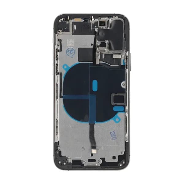 iPhone 11 Pro Baksida med Komplett Ram OEM - Svart