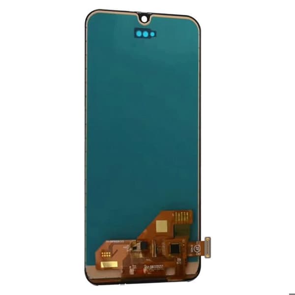Helt block för Samsung Galaxy A40 LCD-skärm med pekskärm, svart kompatibel