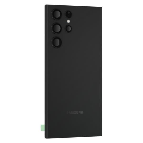 Batteriskal till Samsung Galaxy S22 Ultra - Svart - Kameraobjektiv ingår