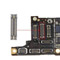 Miniatyrbild 3 av 4: FPC hörlurskontakt för iPhone XR Svart - AVIZAR - FPC hörlurskontakt - Svart - Vikt: 10 g.