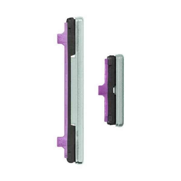 Ström- och volymknapp för Samsung Galaxy S10 och S10 Plus ljusgrön