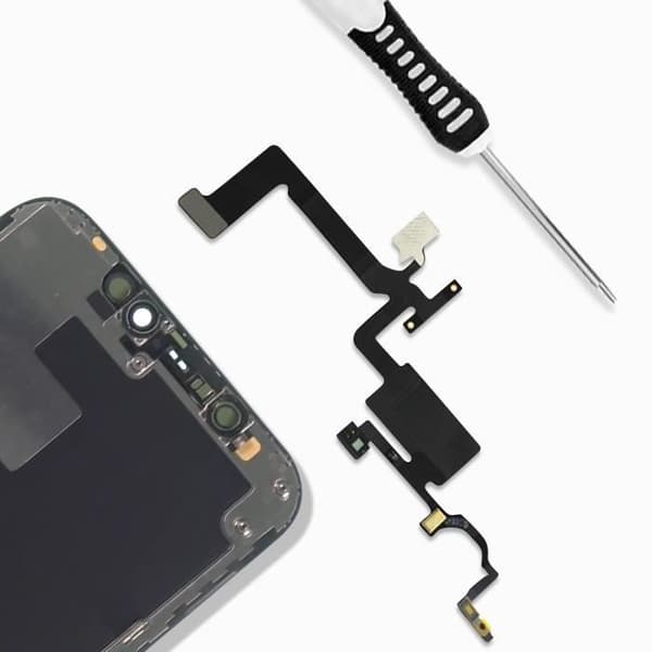 Ljusstyrka sensor kabel för iPhone 12 - AVIZAR - Reservdel Svart