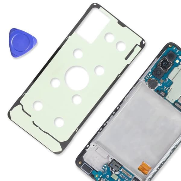 Original bakfönsterlim för Samsung Galaxy A41 Samsung Transparent