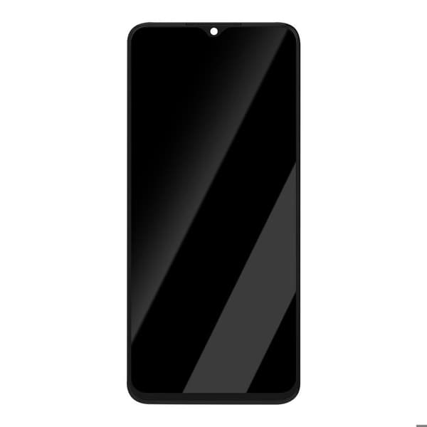 LCD-skärm + pekglas för Honor 70 Lite, X7 och X6 med svart ram