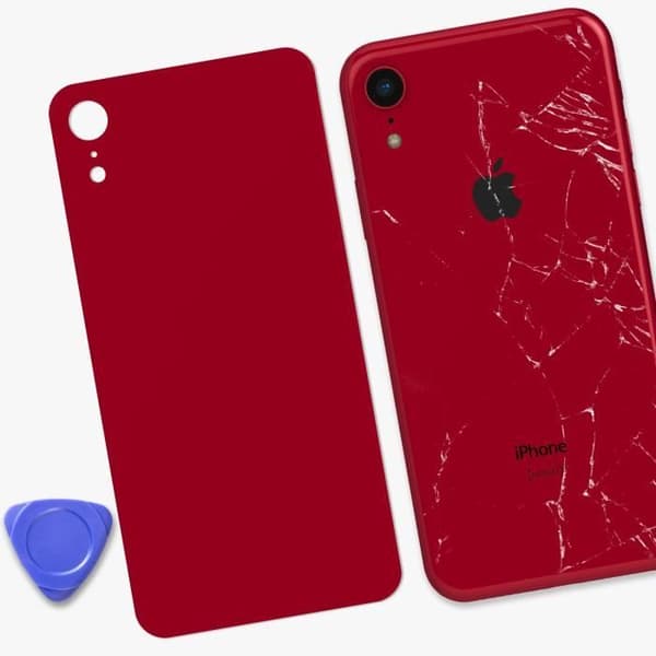 Ersättning bakruta - AVIZAR - iPhone XR - Röd