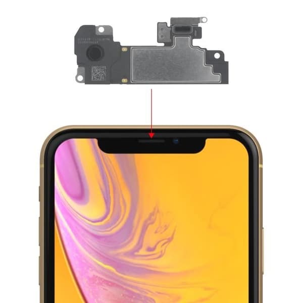 Intern högtalare - AVIZAR - för Apple iPhone XR - Svart - CE RoHS-certifierad