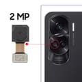 Miniatyrbild 3 av 4: Bakre kamera 2MP makroobjektiv för Honor 90 Lite Black