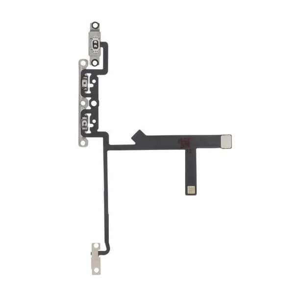 Volymknappskabel för iPhone X Svart