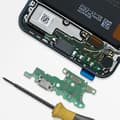 Miniatyrbild 4 av 4: Laddningskontakt - AVIZAR - Honor X8a - USB-C - Micro Black
