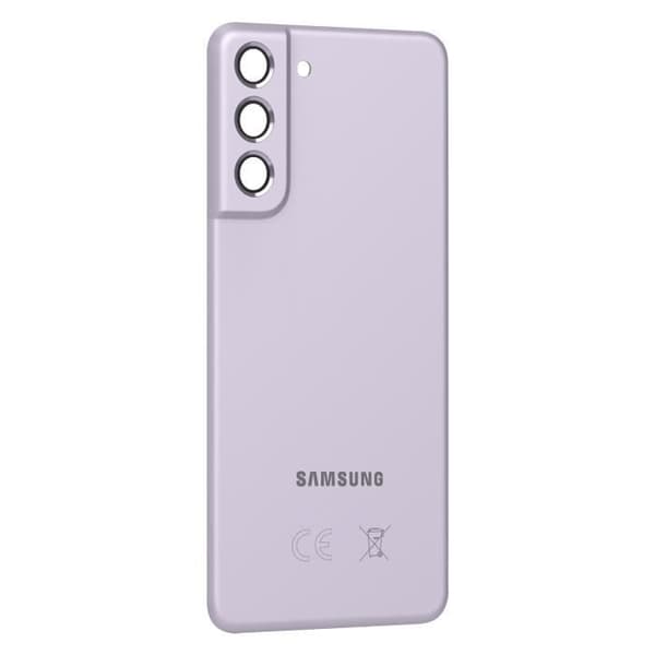 Ersättningsbakruta - AVIZAR - Samsung Galaxy S21 FE Lavendel - Lila - Vikt: 0 g
