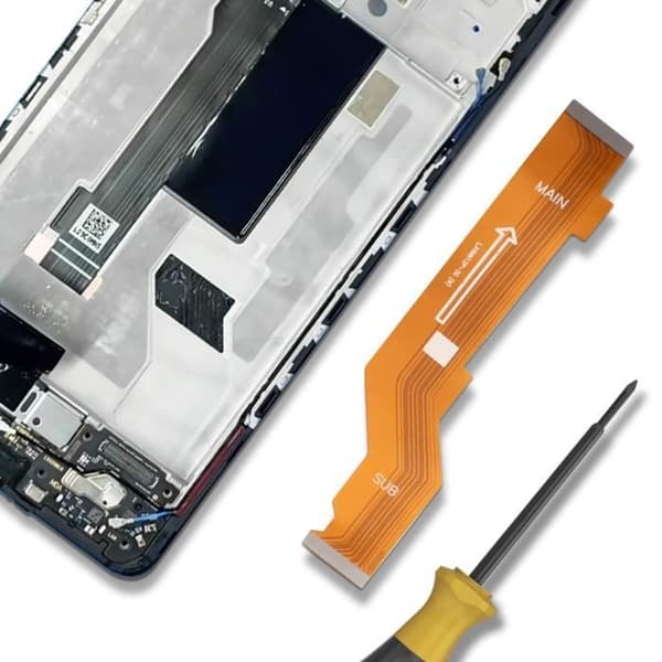 Moderkortskabel för Xiaomi Redmi Note 12 Pro 5G Svart