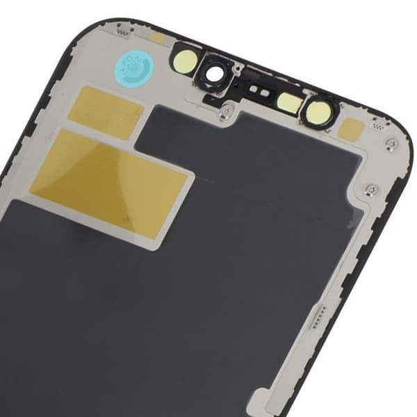 Ersättning Hård OLED Skärm för iPhone 12 - AVIZAR - Svart - Härdat glas - Reparation av icke-fungerande skärm