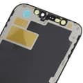 Miniatyrbild 3 av 4: Ersättning Hård OLED Skärm för iPhone 12 - AVIZAR - Svart - Härdat glas - Reparation av icke-fungerande skärm
