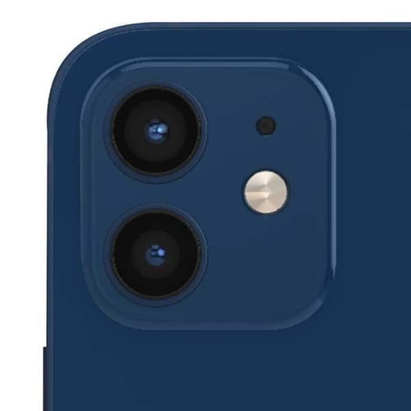 Bakre kameralins för iPhone 12 och 12 Mini - AVIZAR - Svart - Högkvalitativt skydd