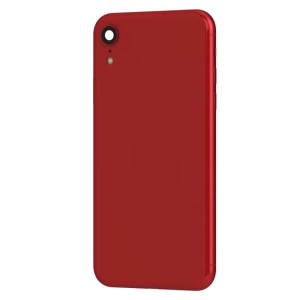 Komplett chassi för iPhone XR - AVIZAR - Röd - Centralram och bakruta - Vikt: 0 g