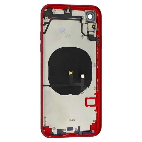 Komplett chassi för iPhone XR - AVIZAR - Röd - Centralram och bakruta - Vikt: 0 g