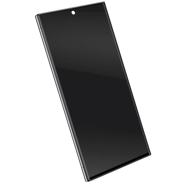 Komplett enhet för Samsung Galaxy S23 Ultra OLED-skärm och pekglas svart
