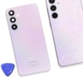Miniatyrbild 4 av 4: Bakruta till Samsung Galaxy A55 Original Service Pack Samsung Lavendel