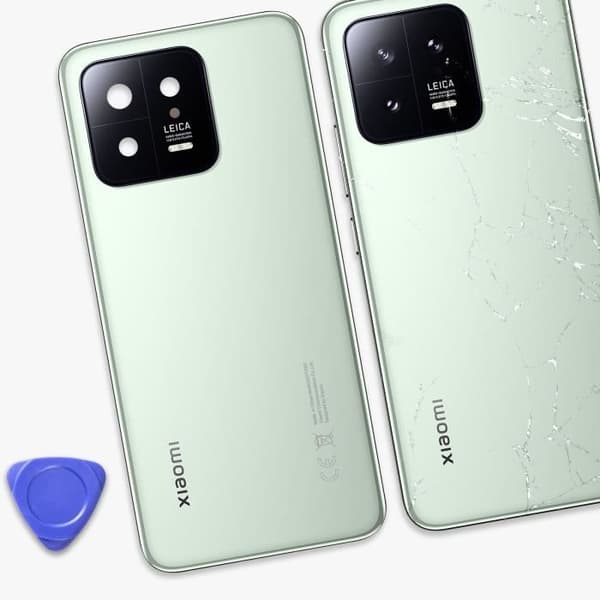 Bakruta till Xiaomi 13 - XIAOMI - Grön - Service Pack - Original