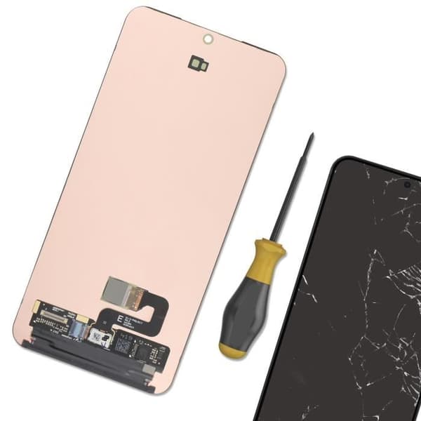 LCD-skärm och pekglas för Samsung Galaxy S24 Plus Original Samsung Svart