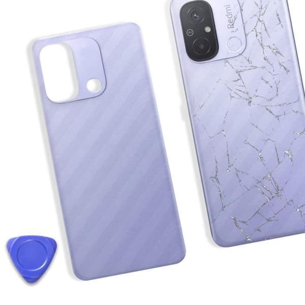 Batteriskydd för Xiaomi Redmi 12C - XIAOMI - Lavendel - Lila - Vikt: 0 g