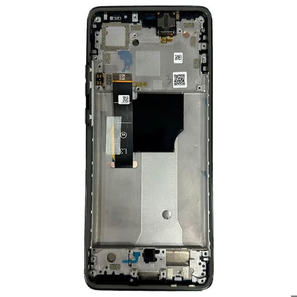 LCD-skärm + pekglas för Motorola Edge 40 Neo med Motorola ljusgrönt chassi