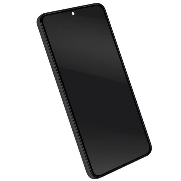LCD-skärm + pekglas för Motorola Edge 40 Neo med svart Motorola-chassi