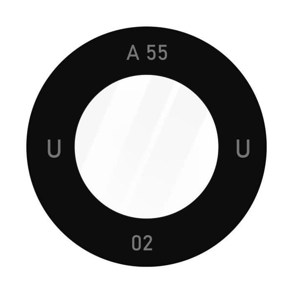 Ultravidvinkel kameralins för Samsung A55 och A35 Original Samsung Transparent