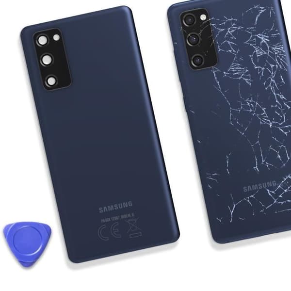 Bakruta till Samsung Galaxy S20 FE Original Service Pack Samsung Blue