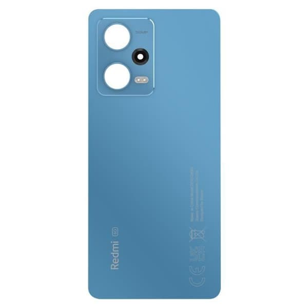 Bakruta till Xiaomi Redmi Note 12 Pro 5G - XIAOMI - Blå - Byte av sliten eller trasig bakpanel