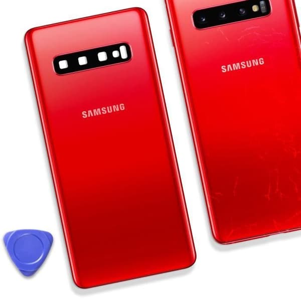 Bakruta till Samsung Galaxy S10 Original Samsung Red