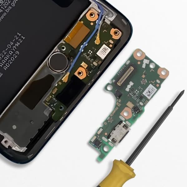 Laddningskontakt - RELIFE - Honor Magic 4 Lite 4G - USB-C - Svart - CE RoHS-kompatibel