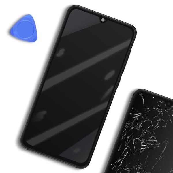 Skärm för Xiaomi Mi 9 Lite - XIAOMI - LCD + Touchglas + Chassi - Grå