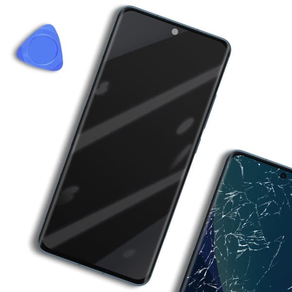 Skärm för Xiaomi 12 / 12X LCD + Touch Glass + Xiaomi blått chassi