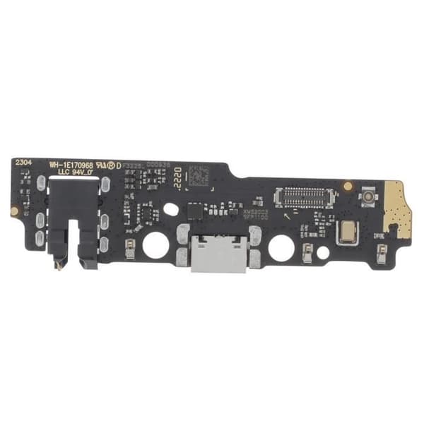Laddningskontakt - RELIFE - Xiaomi Redmi A2 - USB-C - Mikrofon - Black Jack-uttag