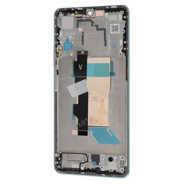 LCD-skärm + pekskärm + chassi Xiaomi för Xiaomi Poco F5 5G - Vit
