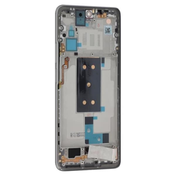LCD-skärm + touchglas + vit chassi för Xiaomi 11T / Poco F4 GT