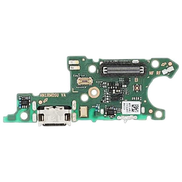Laddningskontakt + mikrofon för Honor Magic 5 Lite Relife Black