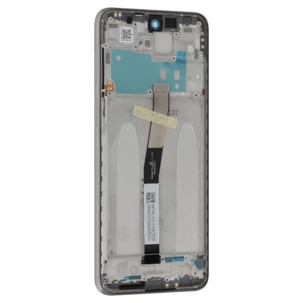 Skärm för Xiaomi Redmi Note 9 Pro LCD + Touch Glass + Xiaomi White Chassi