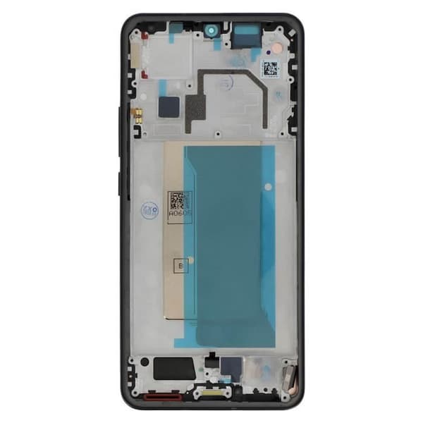 Komplett LCD-skärm för Xiaomi 13T - RELIFE - Svart - Touchscreen - Förmonterad Ram - Härdat Glas