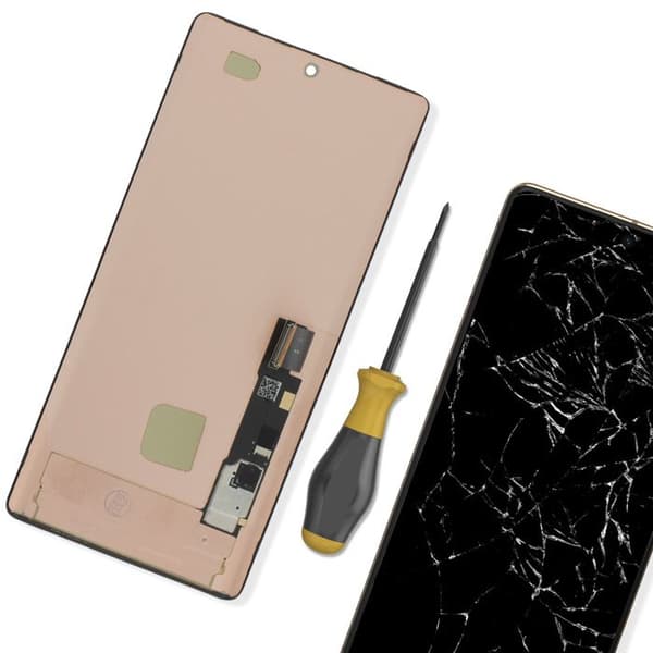 LCD-skärm och pekglas för Google Pixel 7 Pro Relife Black